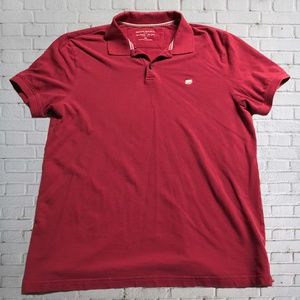 Banana Republic Pique Elephant Logo Polo Shirt